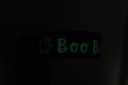 Pre-made halloween collar glow in the dark 2” size M 35-45 cm / 13.5-17.5 inch