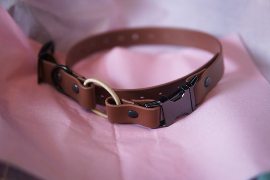 Pre-made e-collar strap 1” 25 mm wide up to 22” or 55cm neck size