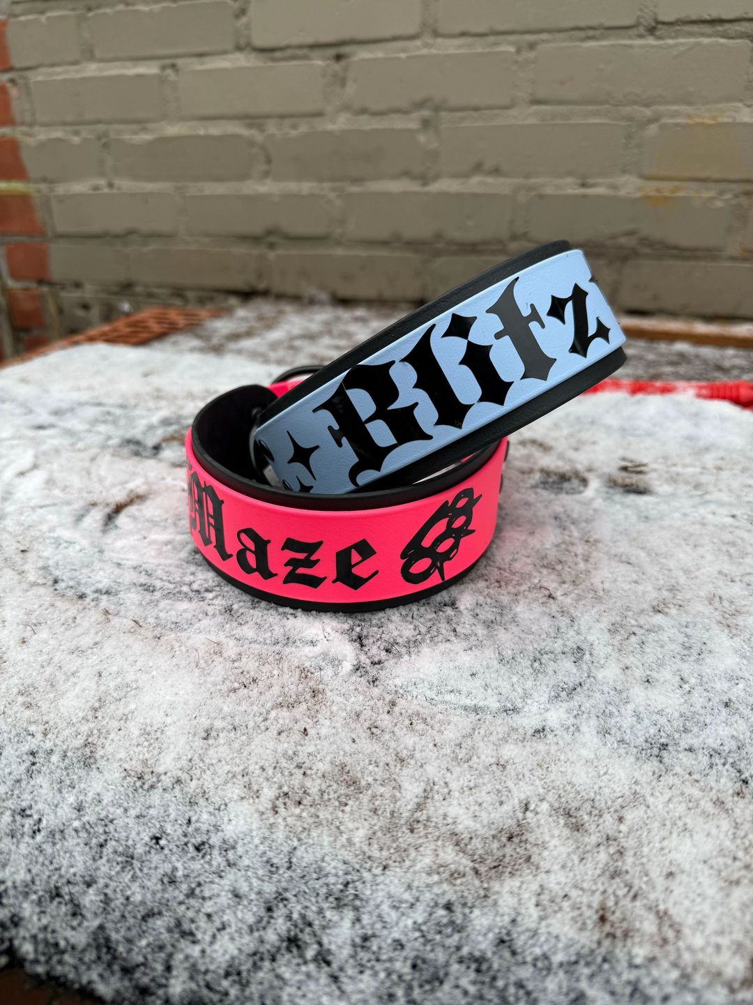 Double layered collar 50 mm/2 inch wide