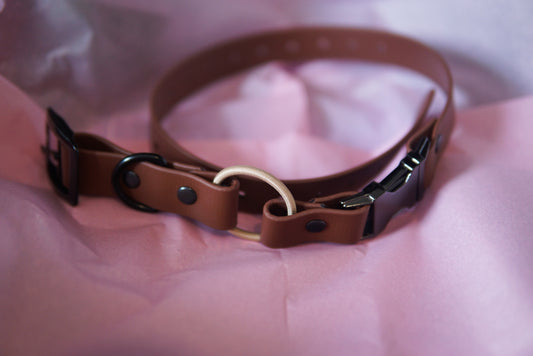 Pre-made e-collar strap 1” 25 mm wide up to 22” or 55cm neck size