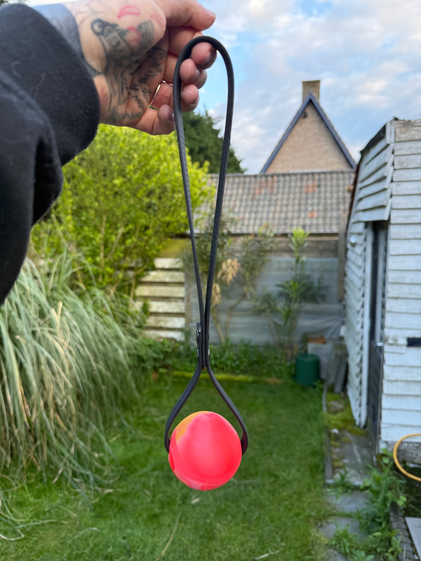 Pre-made ball tug 6 cm hexagrip