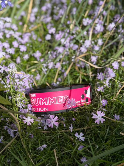 Drink themed collar 2 inch / 5 cm wide