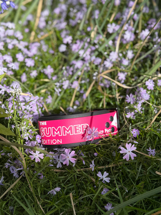 Drink themed collar 2 inch / 5 cm wide
