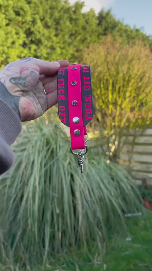 Pre-made martingale/half slip collar 13,5 to 15,5" or 35 to 40 cm