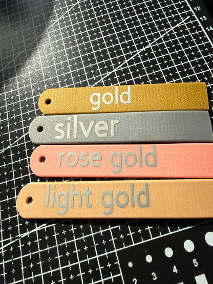 Custom double layered collar 50 mm/2 inch wide